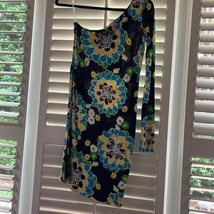 Lilly Pulitzer one shoulder dress